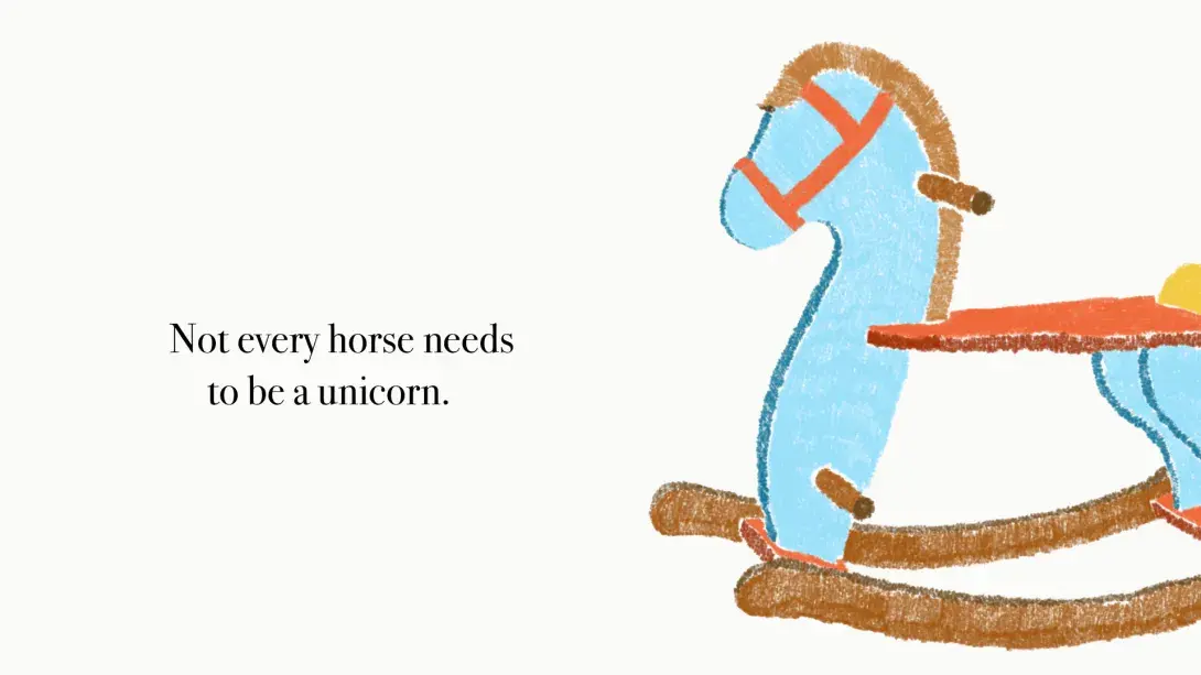 Not Every Horse Needs to be a Unicorn GIF 